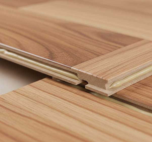 Tongue and Groove з використанням клею