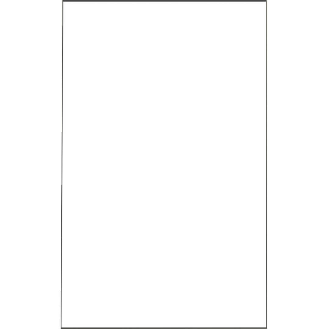 Панель Compact HPL 12 мм. Мат, 697x4200x12mm, белое ядро 1059 - Пломбир. - Photo 2