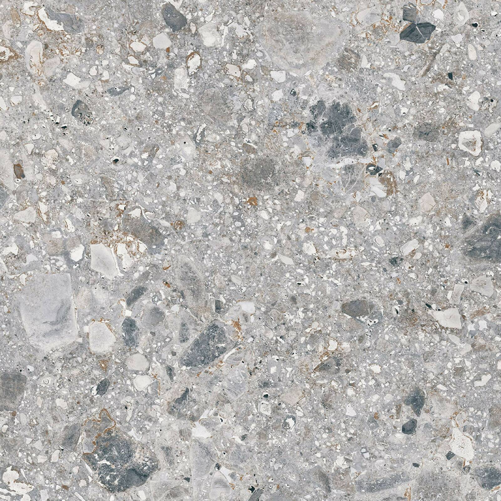Панель Сompact HPL 12 мм. Роккі (1400*4200*12мм) чорне ядро 5185 - Терраццо