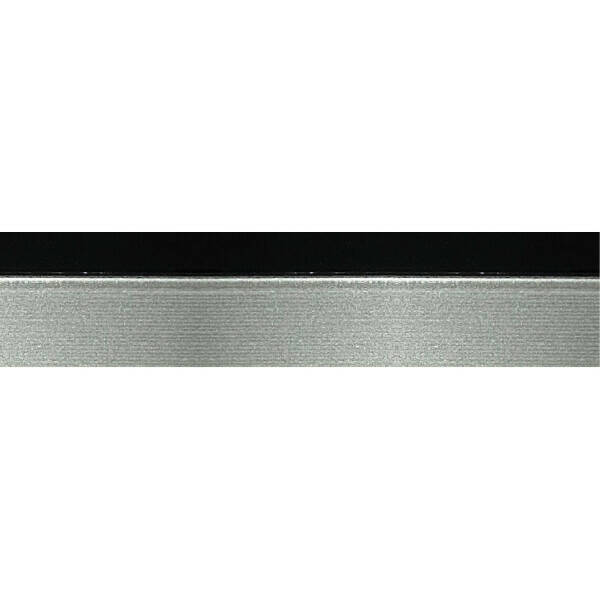 Крайка 23x1.30 мм. 1521E-Глянець Чорний/Срібло
