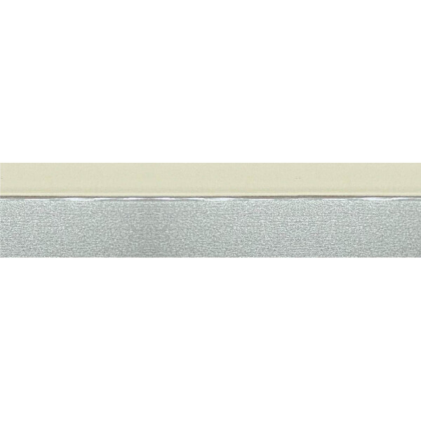 Крайка 23x1.30 мм. 1636Е-Глянець Крем/Срібло