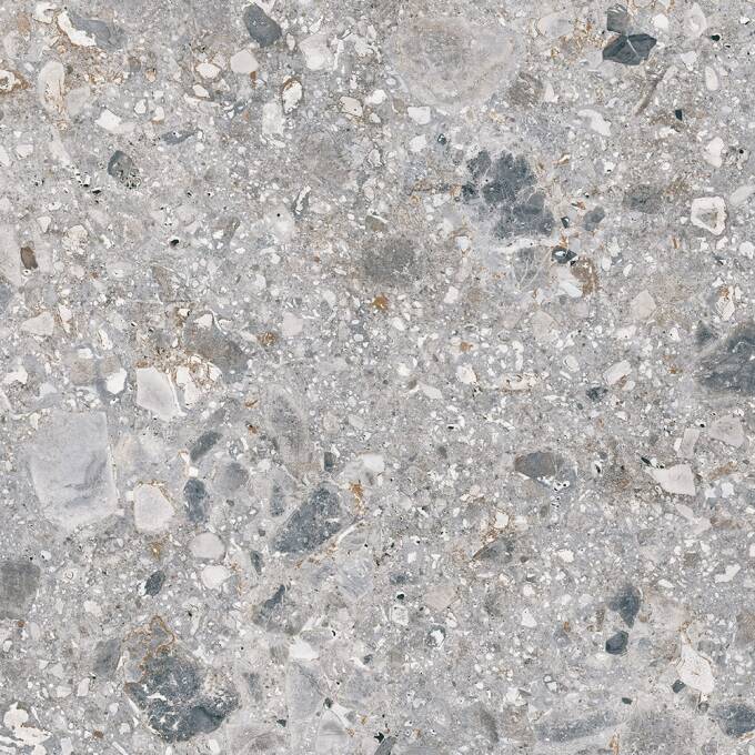 Панель Сompact HPL 12 мм. Роккі (697*4200*12мм) чорне ядро 5185 - Терраццо