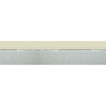 Крайка 23x1.30 мм. 1636Е-Глянець Крем/Срібло