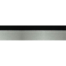 Крайка 23x1.30 мм. 1521E-Глянець Чорний/Срібло